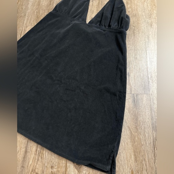 Kim Rogers • Halter Neck Terry Cloth Swim Coverup Dress - Picture 3 of 8